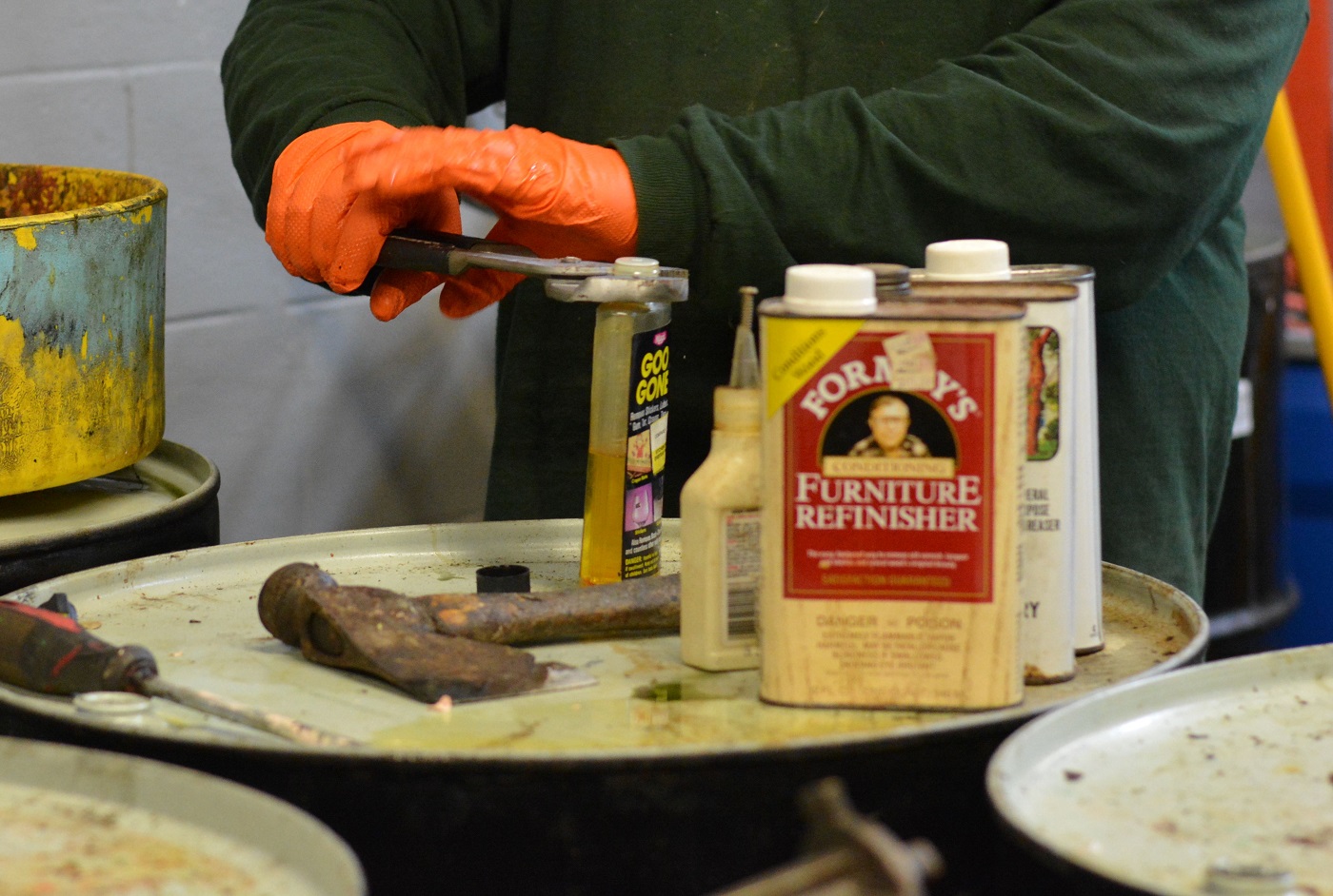 Disposing of Hazardous Furniture Cleaner and Polish NEDT