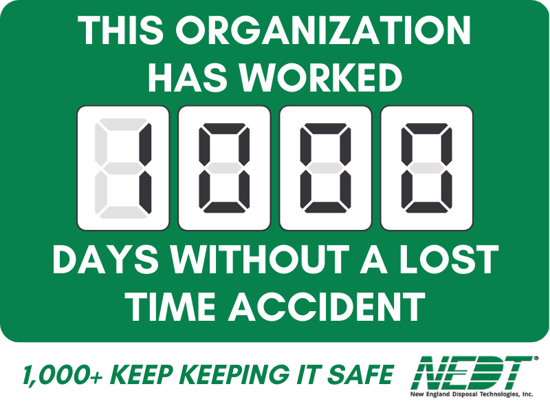 Reaching 1,000 Days Without Incident at NEDT